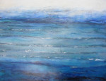 20 Oostzee        Acryl  op doek 80 * 100 Verkocht